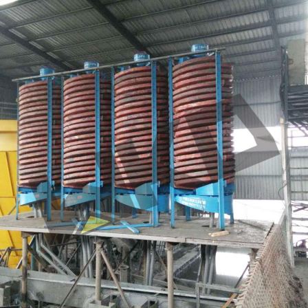 Mineral beneficiation Zircon Sand spiral separator machine for gold ore refining