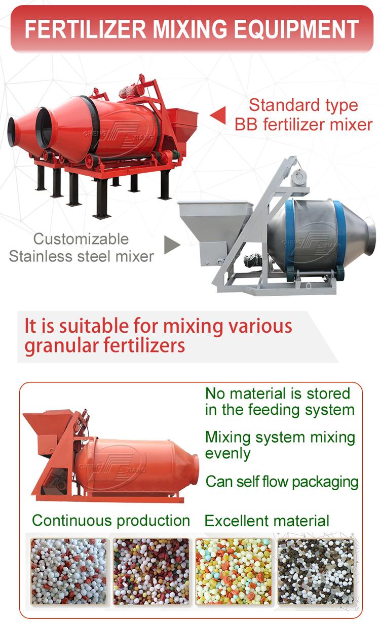fertilizer mixing equipment bb compound fertilizer production line mixing fertilizer equipment