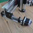 50-1000mm stroke nema23 stepper motorized drive gantry type xyz linear stage 3 axis table