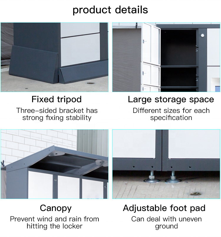 smart express cabinet  Outdoor Parcel Delivery Intelligent Controller Smart Locker steel storage system for  cabinets