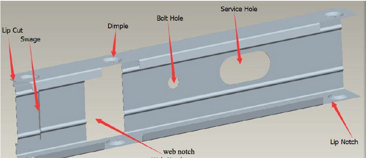 cad light gauge weight steel keel roll forming prefabricated machine