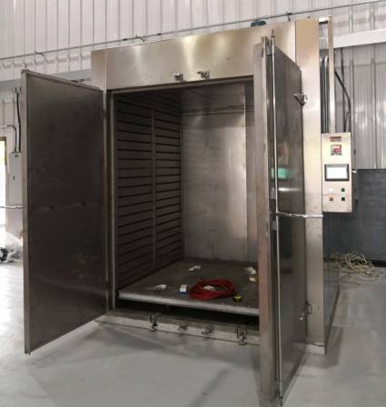 heating drying oven with hot air circulation for electric motors and transformers