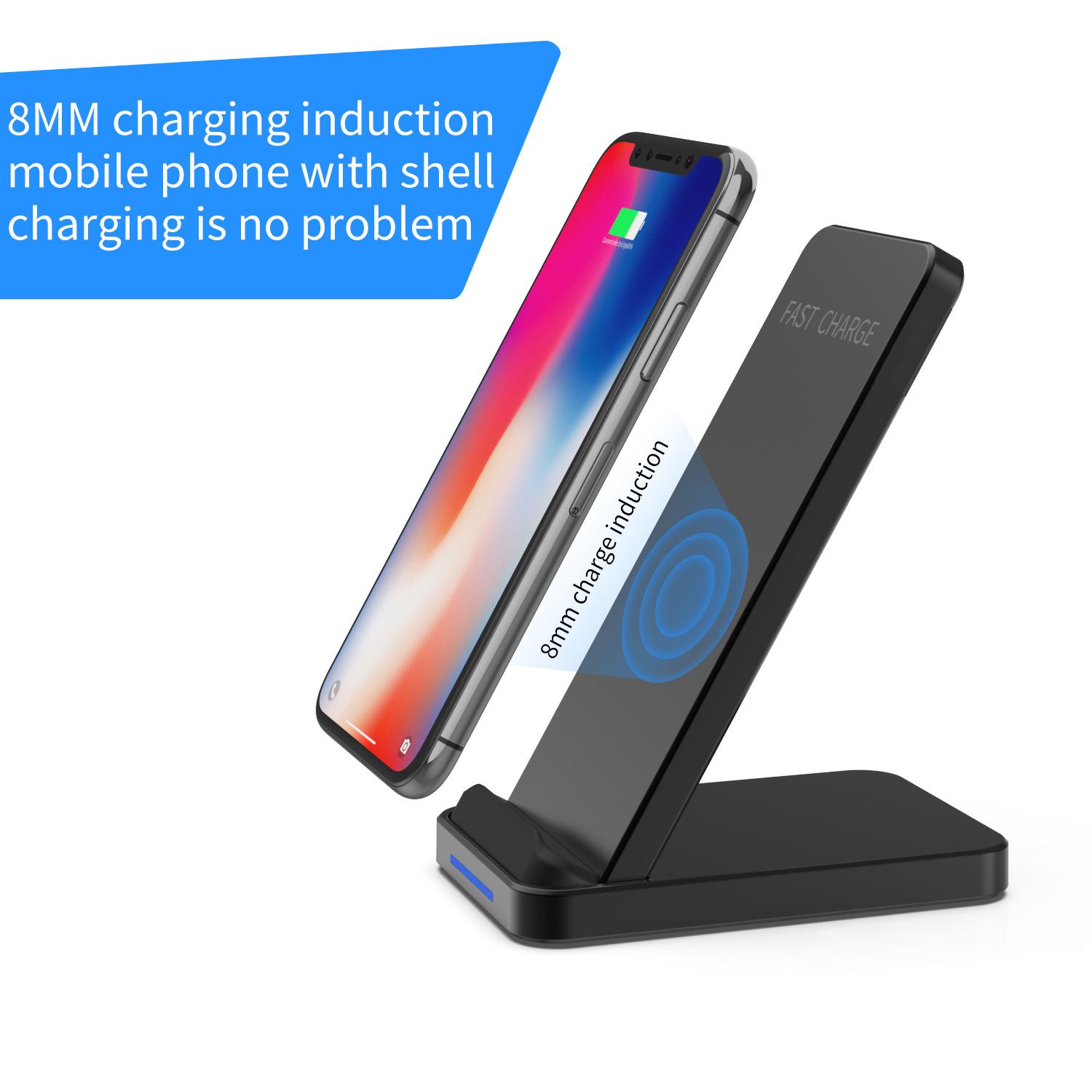 DAZ Magnetic Phone 2 in1 Wireless Charger Magnet Custom Wirelss Charger Station Phone Mount Wireless Charging Stand For Iphone