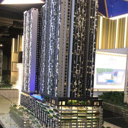 Customized building scale model urban layout planning road trees residential buildings living community sand table model