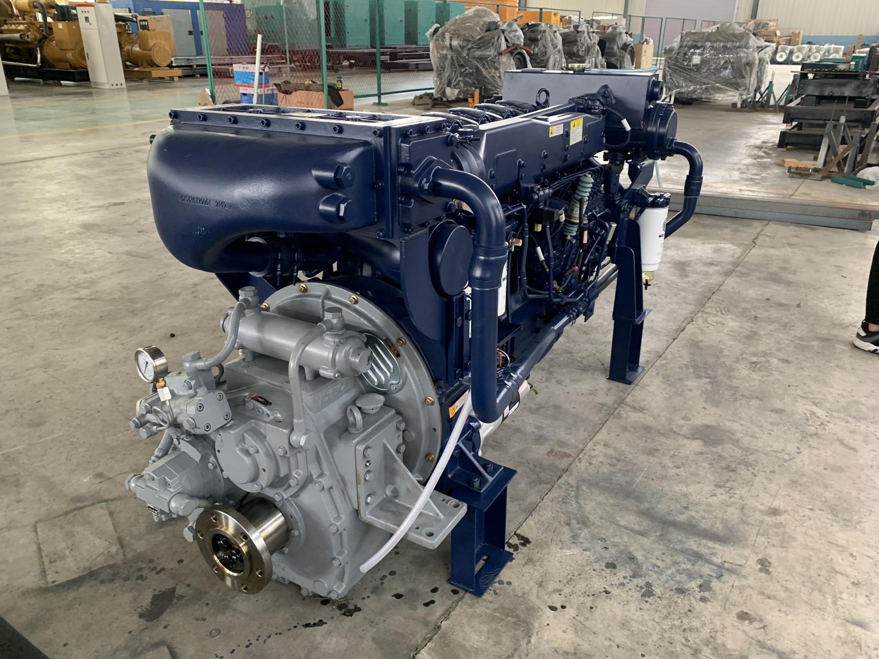 WD10C190-18 190hp 140kw 6 Cylinder  Marine engine boat engine 1800rpm trolling motor