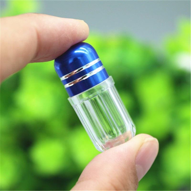 Pharmaceutical Empty Plastic Single Capsule Packaging Bottles for Herbal Sexual Enhancement Capsules