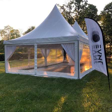 6x6m Outdoor aluminum marquee white pagoda tent for party event