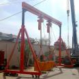 1t 2t 3t 5t 7.5t 10t 15t 20t mini movable a frame gantry crane 2000lb 4000 6000 lb automated moving steel gantry crane for sale