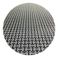 High Quality Plain I  shape Carbon Fiber Kevlar Fabric