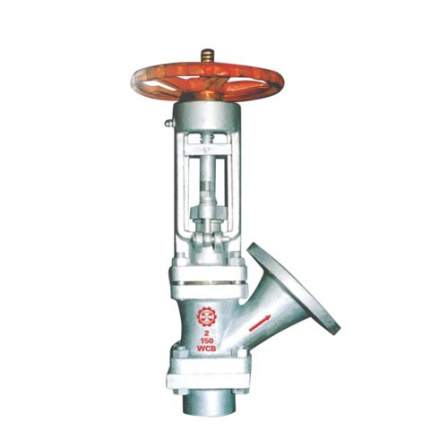quality control ANSI API 150LB 2 inch WCB carbon steel Y-type pipe joint discharge valve