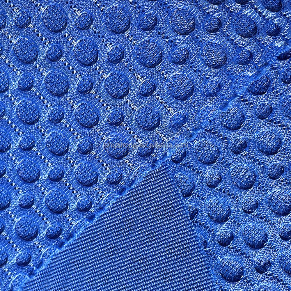 HH-102  Mesh Fabric 100 polyester football air layer fabric Polyester breathable 3d mesh seat cushion