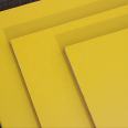 301 JISHENG Shuihetian 5mm Melamine decorative yellow colour paper laminate plywood furniture board environmental friendly