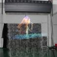 china manufacture projection screen 1M downward spray fog screen projector screen
