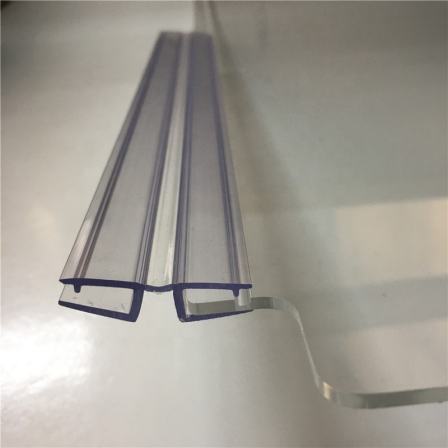 Transparent plastic living hinge