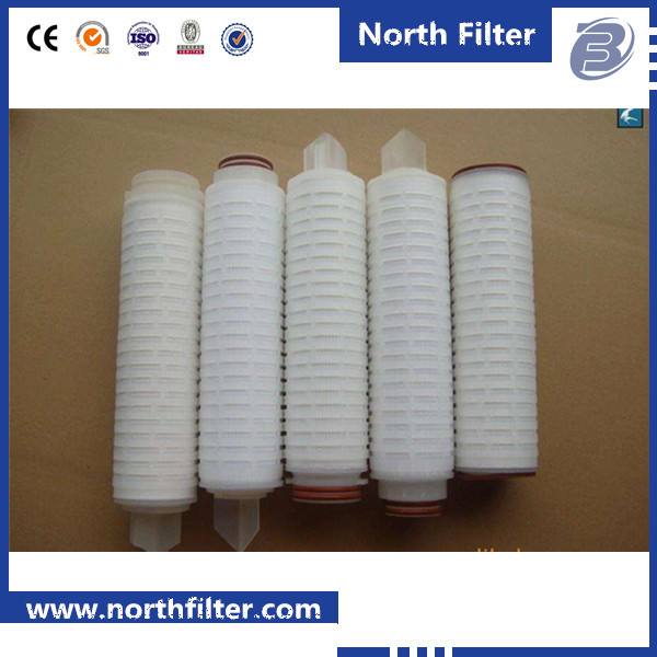 Beverage Industry PP Membrane Micropore Pleated Cartridge Filter