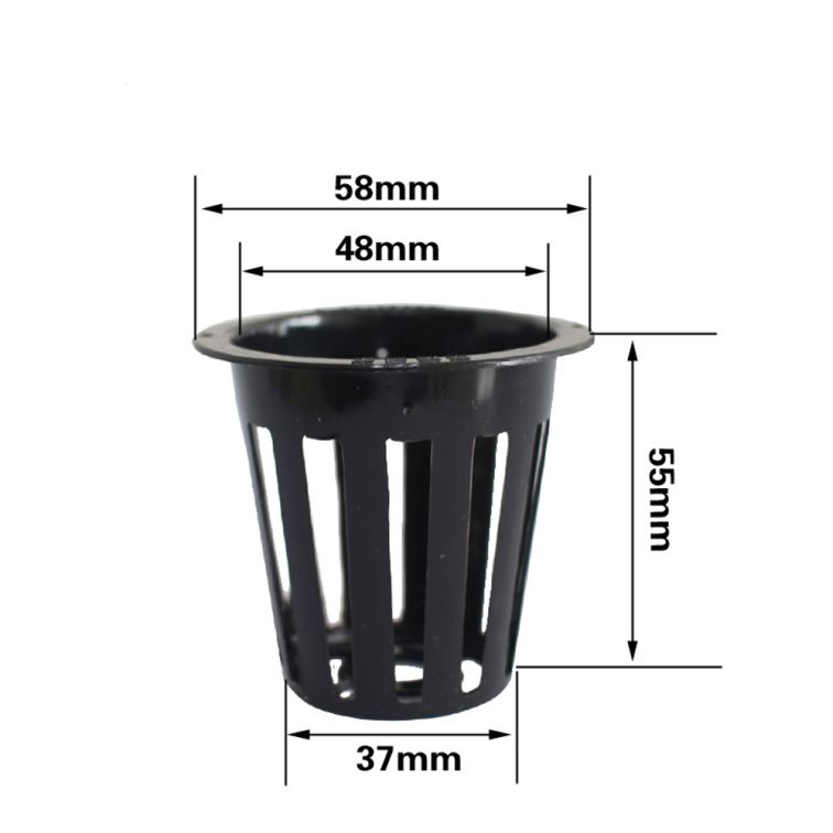 Hydroponic special plastic material planting basket products