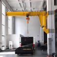BX Type 180 degree rotation 500kg 1 ton 2 ton swivel wall mounted jib crane