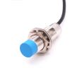 DINGGAN dc 2 wires metal housing M18 cylindrical proximity switch ITC18 inductive sensor 8mm sensing distance 2m cable way