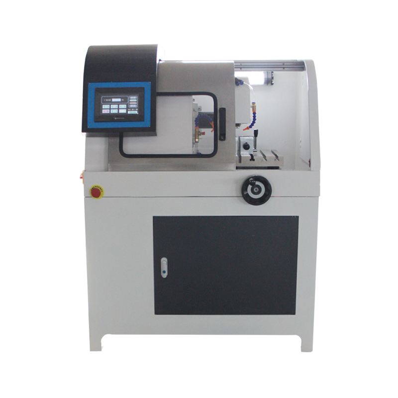 LCD touch screen High spindle rotation speed Metal-100 Automatic Metallographic  cutting machine