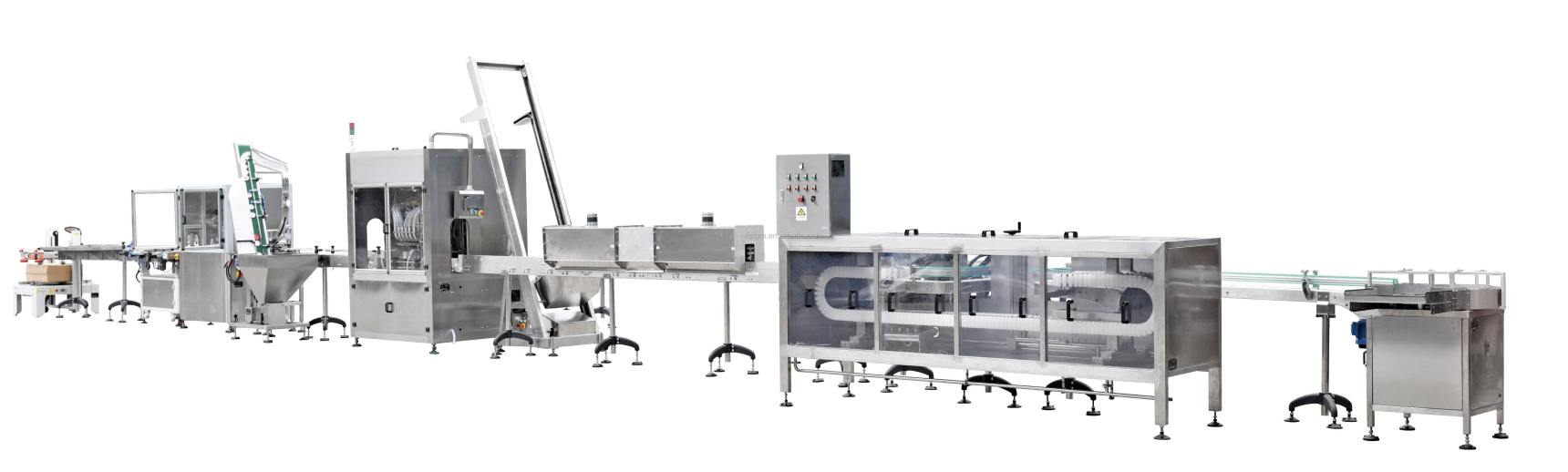 TANG ijuice / milk / tea bottle filling capping and labeling machine