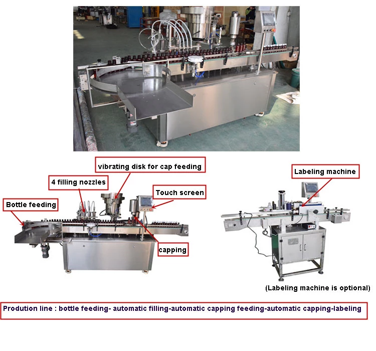 Automatic hair pomade,syringe filling capping machine,glass jar vacuum capping machine