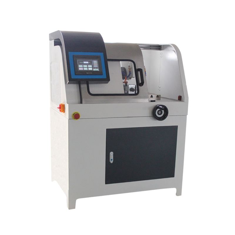 LCD touch screen High spindle rotation speed Metal-100 Automatic Metallographic  cutting machine