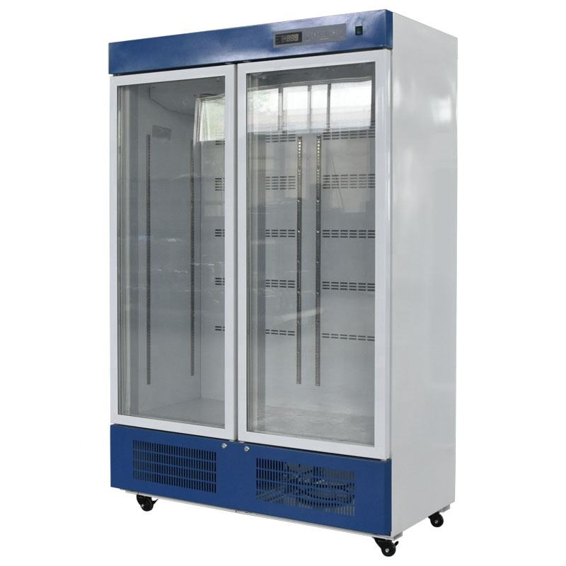 8 -20 Degree Vertical Pharmacy Blood Bank Medical Vaccine Refrigerator Laboratory Refrigeration Equipments Medical Safe Class II