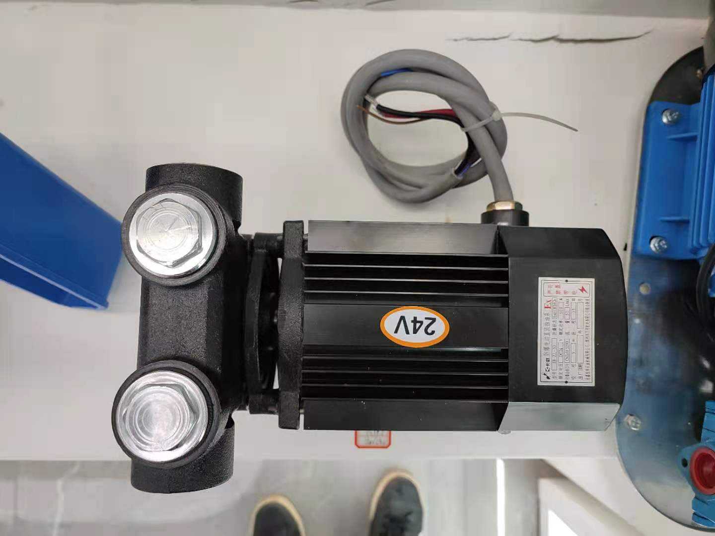 220V explosion-proof petrol diesel fuel pump with nozzle used as gas station dispenser
