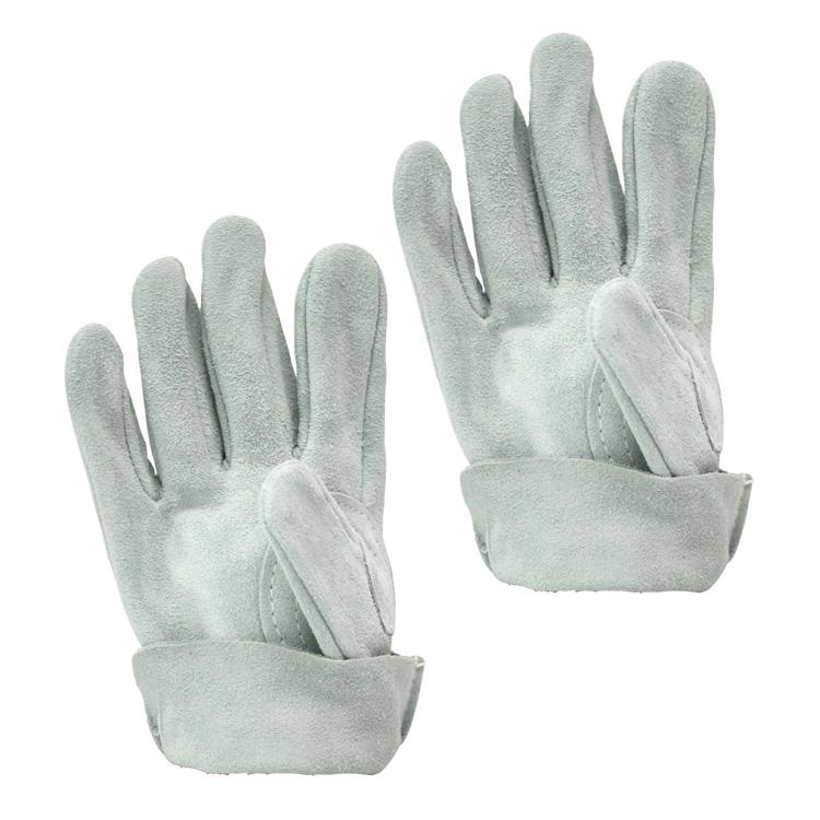 Safety labor protection  wear resistant cowhide skid Cattle leather heat resistant resistant welding gloves