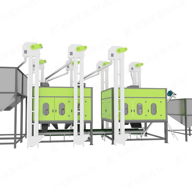Separation of waste plastics in environmental protection equipment plastic electrostatic separator