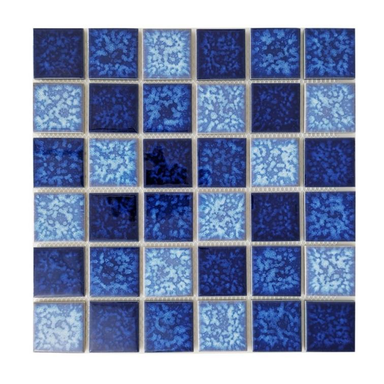 Square Tile Fountain Wall Decoration Floor Ceramic Mosaic Tile
