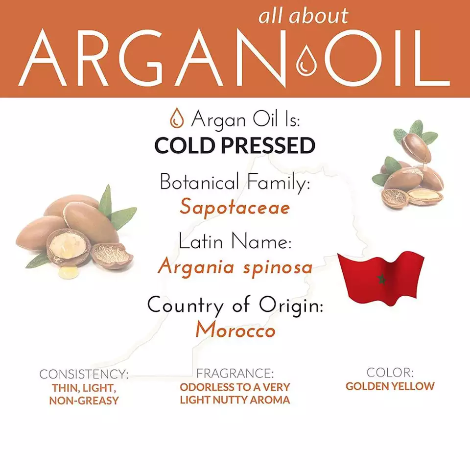 1 gallon Wholesale Private Label cosmetics 100% Pure Natural Organic Bulk hair care Moroccan Argan Oil Morocco