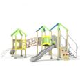 2021 hot cheap  wood plastic game kids play area playsets  outdoor playground equipment for sale