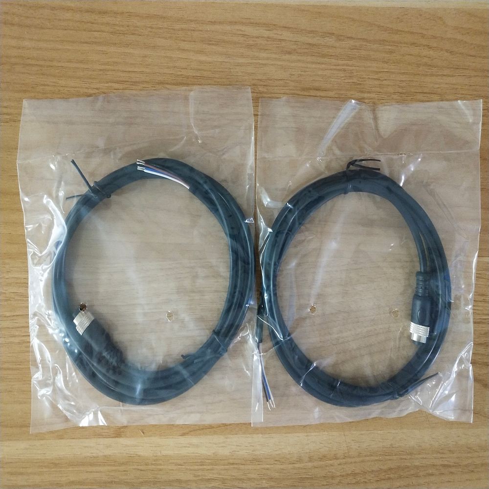 Customization Aviation Connector Socket Plug with Cable Wire GX 16 Female Male Insert 2 3 4 5 6 7 8 Pin  Circular Connector