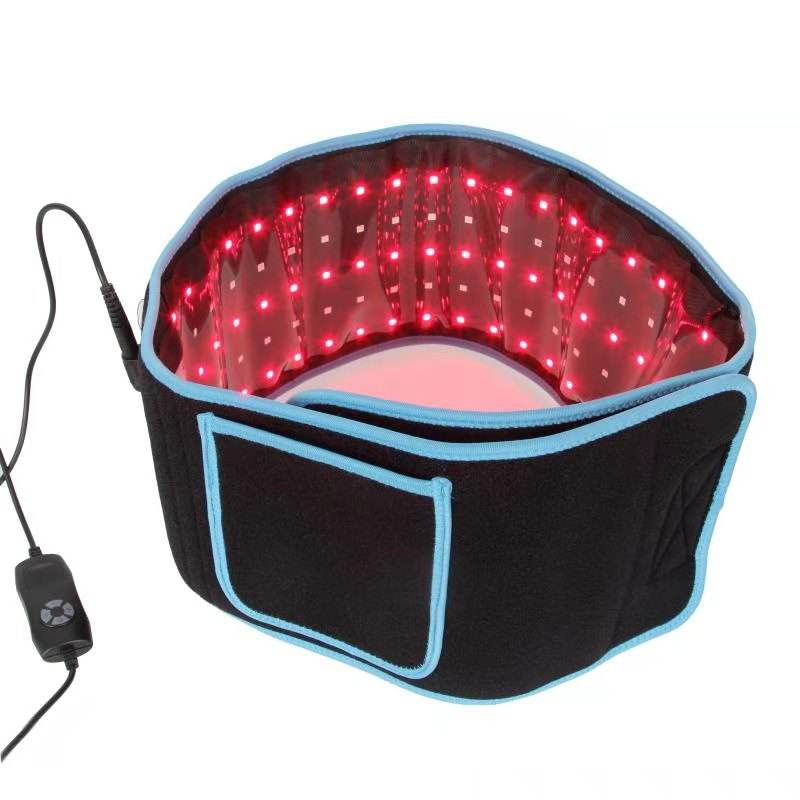 Hot 660nm 850nm LED Belt Weight Loss Pain Relief Infrared Red Light Body Pad Wrap Belt Fitness Red light therapy slimming belt