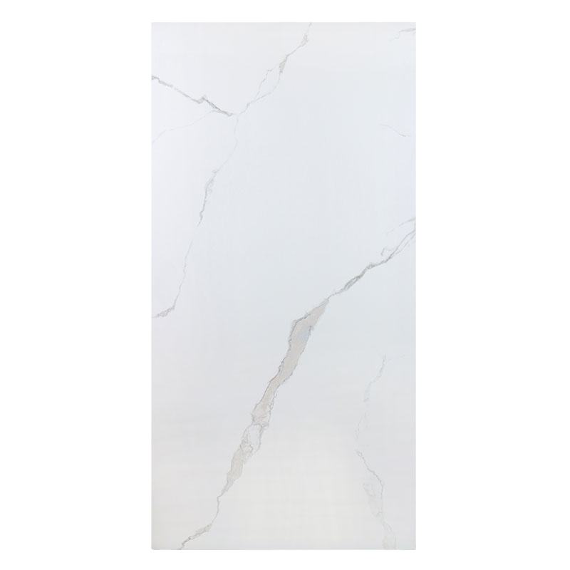 Big Size Porcelain  Carrara White Kitchen Wall Floor Tile Marble Look Tile Slab