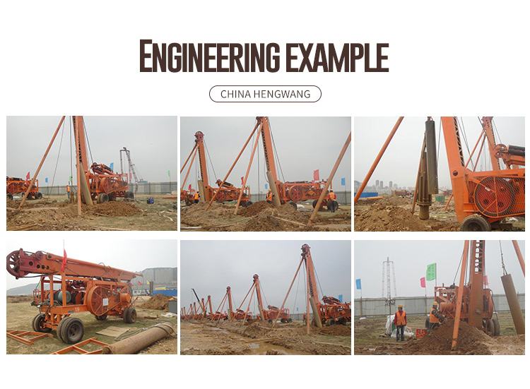 water well deep rock large hole diameter cable percussion drilling rig