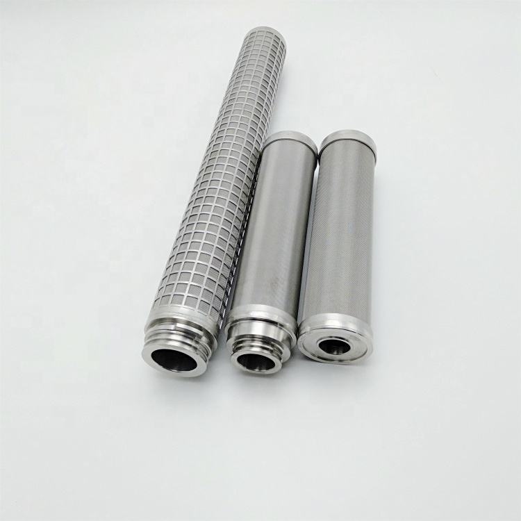 5 micron Stainless steel sintered mesh automatic backwash filter
