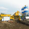 Factory Direct High Quality small mobile concrete batch plant HZS35 with cheap price