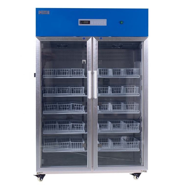 HELI 760L Blood Bag Centrifuge Refrigerated Medical Refrigerator For Storing Blood Bags