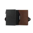 New Airtag wallet card holder with money clip Apple Siri find wallet zipper coin purse leather wallet with Airtag case