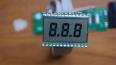 Newest competitive price clock watches product small thin digital TN lcd display
