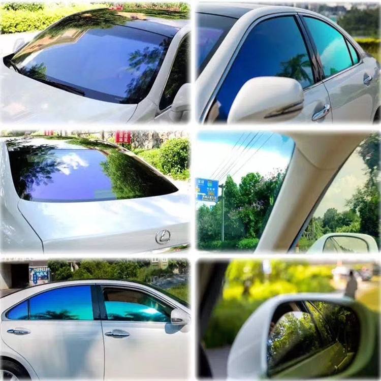 Popular PET Nano Ceramic Film 1.52x30m Self adhesive solar windows tinting car window film for automotive