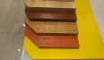 301 JISHENG Shuihetian 5mm Melamine decorative yellow colour paper laminate plywood furniture board environmental friendly