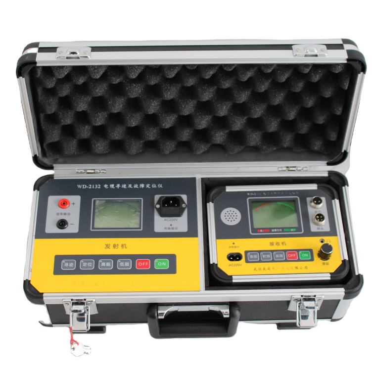 WD--2132 Cable tracking and fault locator Low voltage concealed cable tester Cable tracing and fault locating instrument
