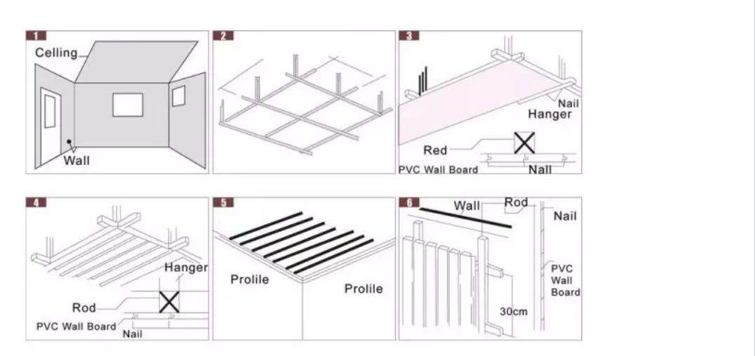 House Building Materials Decorative Pvc Wall wooden color interior pvc wall panels wpc wall panel