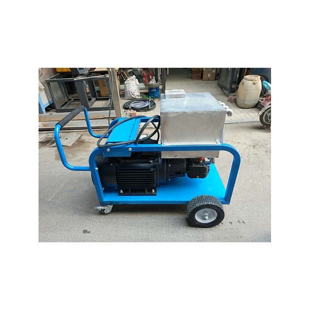 High pressure sand blasting derusting machine Water paint removal equipment Boiler tank truck inner wall cleaning device