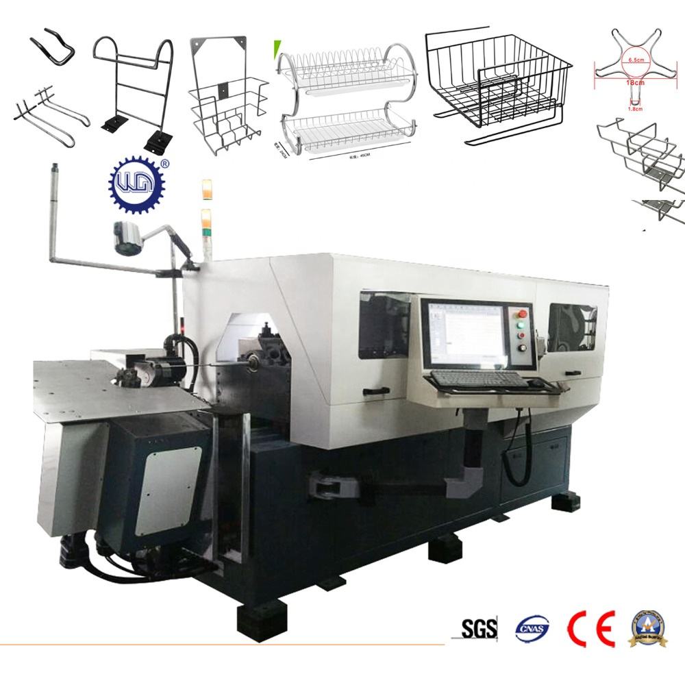 Chinese manufacturer custom GT-WB-60-5A automatic 3d cnc wire bending machine