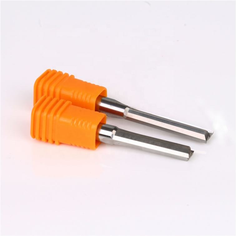 cnc Double Edged Straight Router Bits Straight End Mill Milling Cutter
