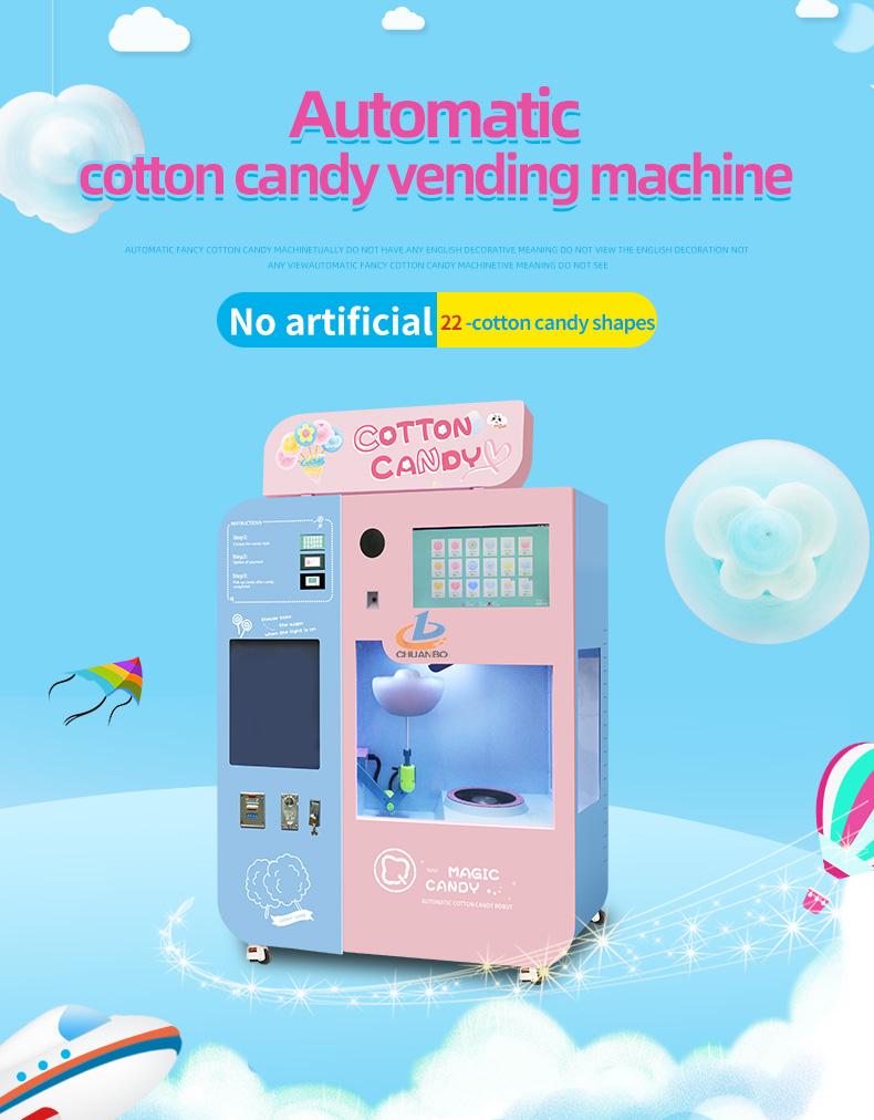 New Arrivals New Tool 18 Types Snack Machine Automatic Cotton Candy Making Machine